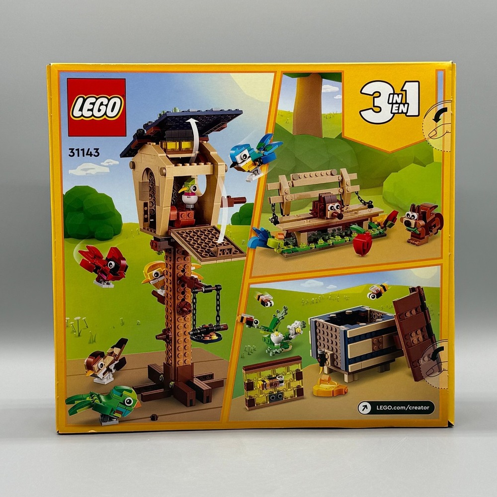 Lego #31143 Birdhouse Creator 3-in-1 Retired Brand New Factory Sealed - Picture 2 of 2
